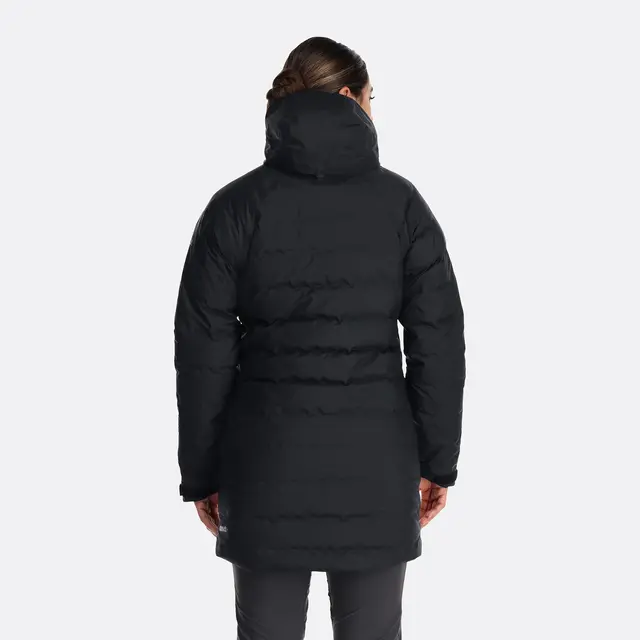 Parkas til dame 2XS Rab Valiance Parka W 6 BLK 