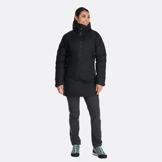 Parkas til dame Rab Valiance Parka W BLK
