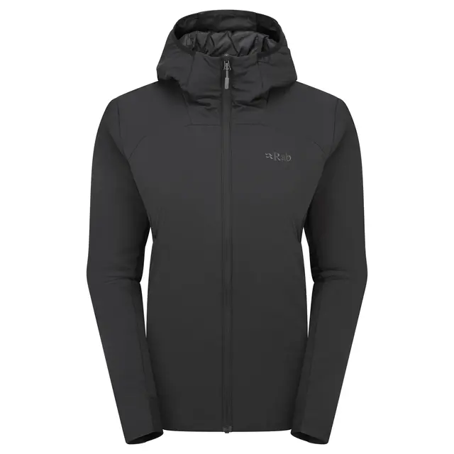 Jakke til dame XS Rab Xenair Alpine Flex Jacket W 8 Black 
