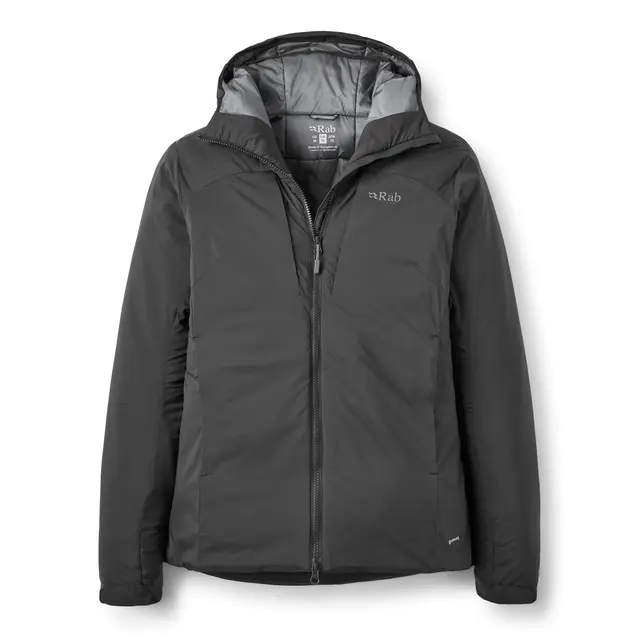 Jakke til dame S Rab Xenair Alpine Jacket W 10 Black 