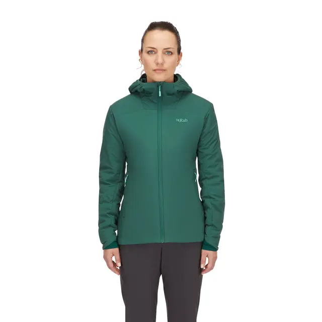 Jakke til dame L Rab Xenair Alpine Light Jacket W 14 Gree 