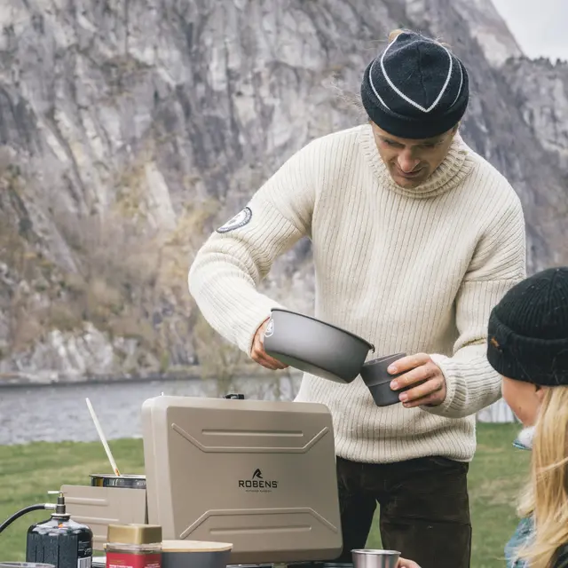 Gasskjøkken 3.2 kW Robens Fire Hornet Basecamp Stove 