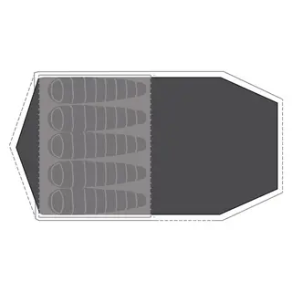 Bunn til Paso Flex 5 Robens Footprint Paso Flex 5