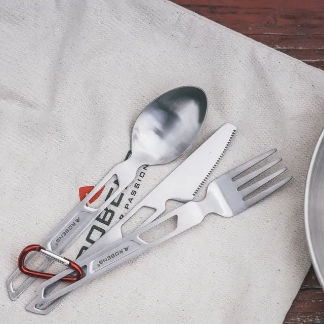 Tallerkensett til 2 Robens Sierra Steel Meal Set 
