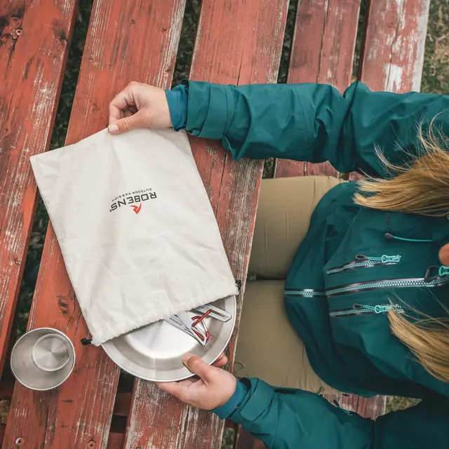 Tallerkensett til 2 Robens Sierra Steel Meal Set 
