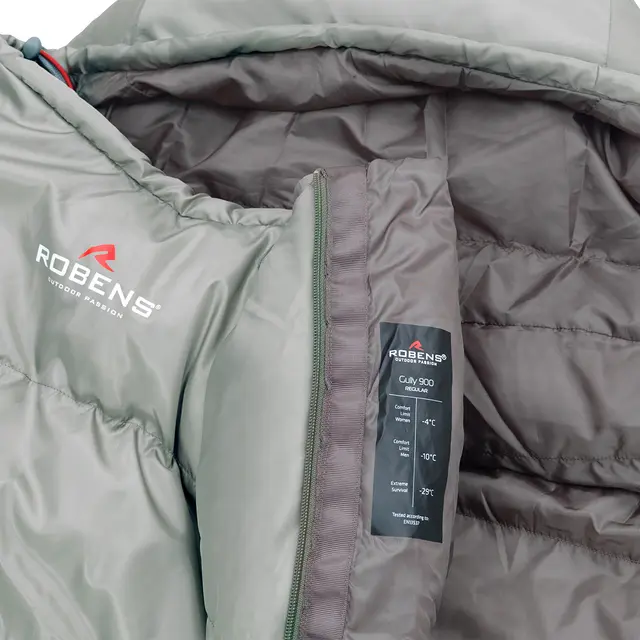 Høstpose 195 cm Robens Sleeping Bag Gully 900 –10 Long 