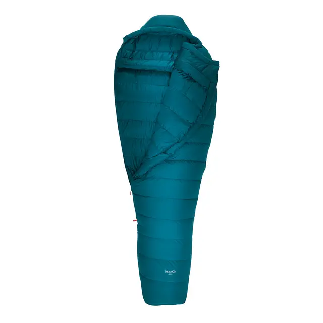 Vinterpose i dun 180 cm Robens Sleeping Bag Serac 900 –20 