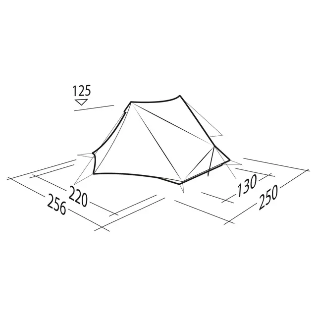 Stavtelt til 2 Robens Via 2 UL 