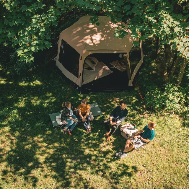 Kuppeltelt til 7 Robens Yurt Khaki 