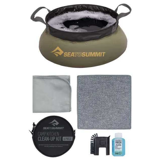 Oppvasksett Sea to Summit Camp Kitchen Clean Up Kit 