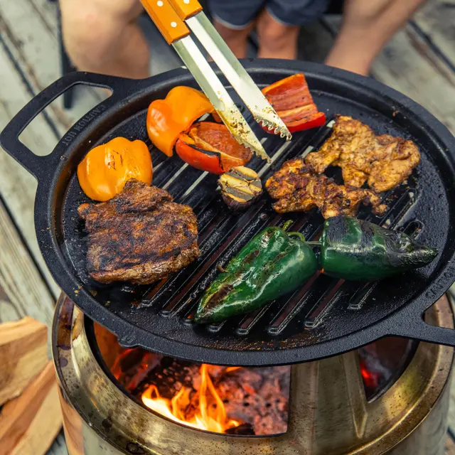 Grilltopp til Bonfire Solo Stove Bonfire Cast Iron Grill Top 