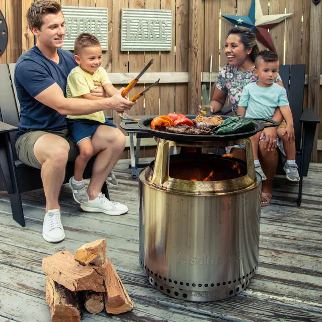 Grilltopp til Bonfire Solo Stove Bonfire Cast Iron Grill Top 