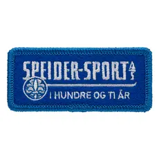 Jubileumsmerke 110 år Speider-sport Jubileumsmerke Blue