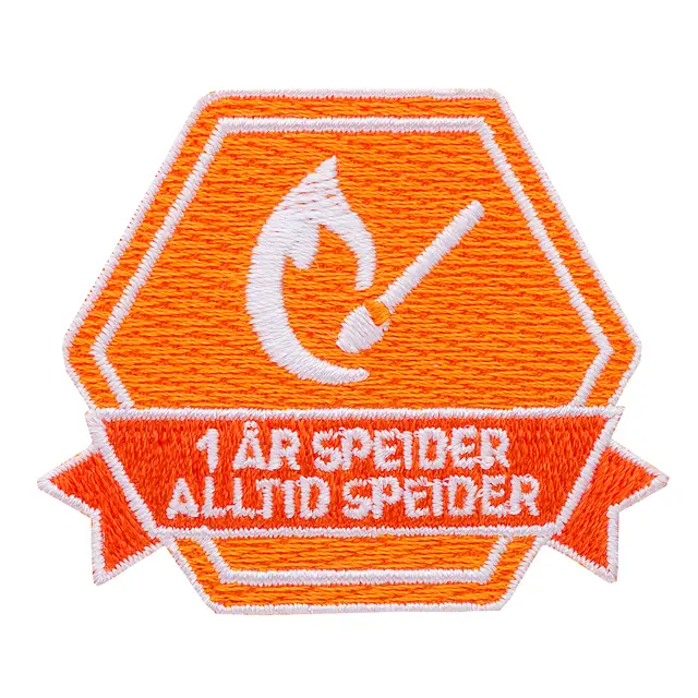 Speider i 1 år SS Motivasjonsmerke Speider i 1 år 