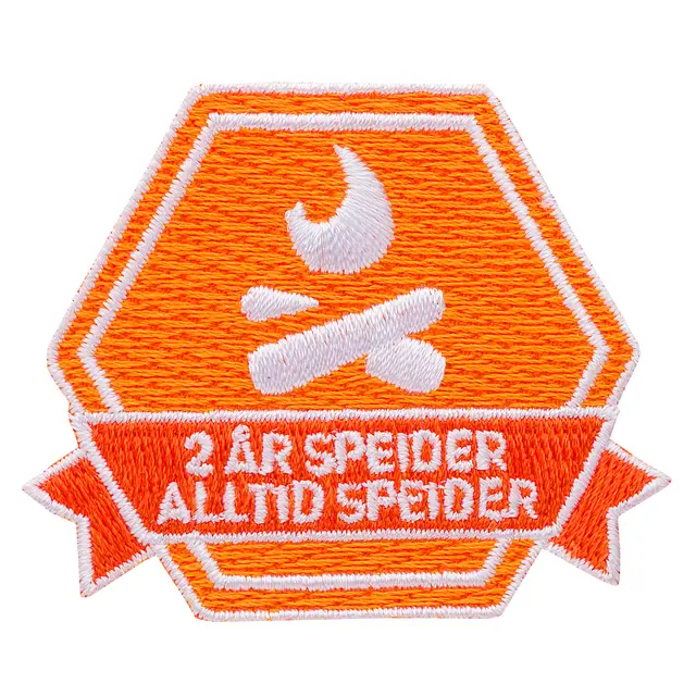 Speider i 2 år SS Motivasjonsmerke Speider i 2 år 