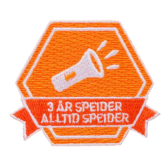 Speider i 3 år SS Motivasjonsmerke Speider i 3 år 