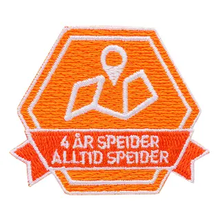 Speider i 4 år SS Motivasjonsmerke Speider i 4 år