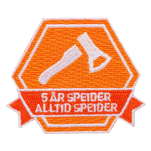 Speider i 5 år SS Motivasjonsmerke Speider i 5 år 