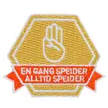 En gang speider Alltid speider SS Motivasjonsmerke Alltid speider