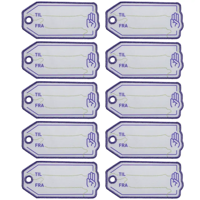 Gavelapper SS Motivasjonsmerke Gavelapp 10 pk. 