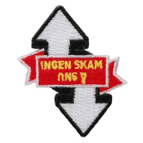 Ingen skam å snu SS Motivasjonsmerke Ingen skam å snu