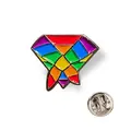 Pins SS Regnbueskjerfpins