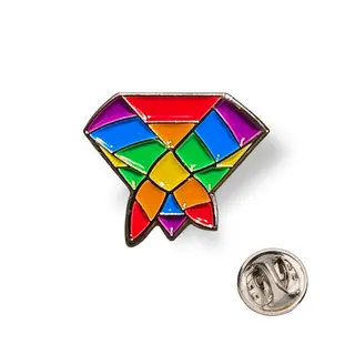 Pins SS Regnbueskjerfpins