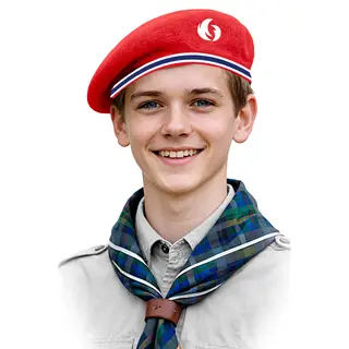 Norgesberet Speiderne Allti Beret
