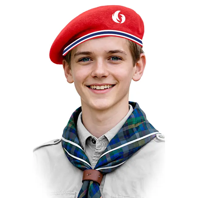 Norgesberet Speiderne Allti Beret 