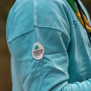 Hettejakke L Speiderne Camp Jacket Hood U L DustyTurq