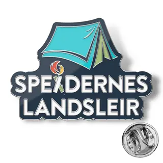 Pins Speiderne Camp Pins Logo