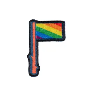 Regnbue Speiderne Camp Badge Regnbuefres