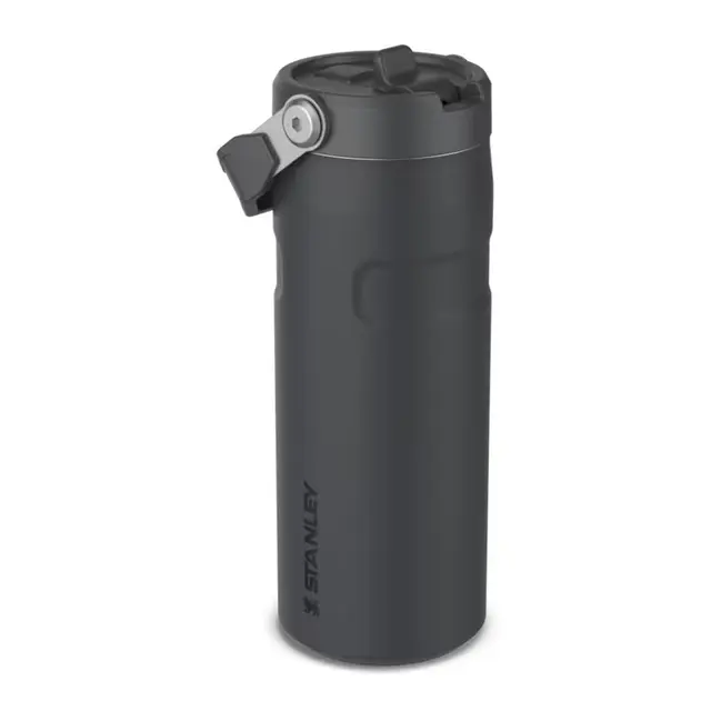 Termoflaske Stanley Iceflow Flip Straw 470 ml Black 