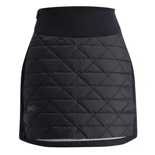 Varmeskjørt til dame Swix Infinity Insulated Skirt W Black