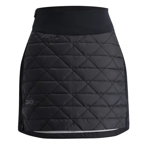 Varmeskjørt til dame Swix Infinity Insulated Skirt W Black