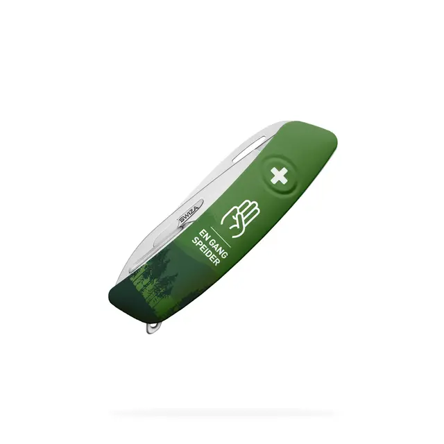 Lommekniv D10 Swiza D10R Green SS 
