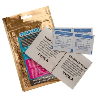 Reparasjonsfolie Tear-Aid Fabric Repair Kit Type A