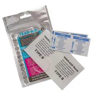 Reparasjonsfolie for vinyl Tear-Aid Fabric Repair Kit Type B