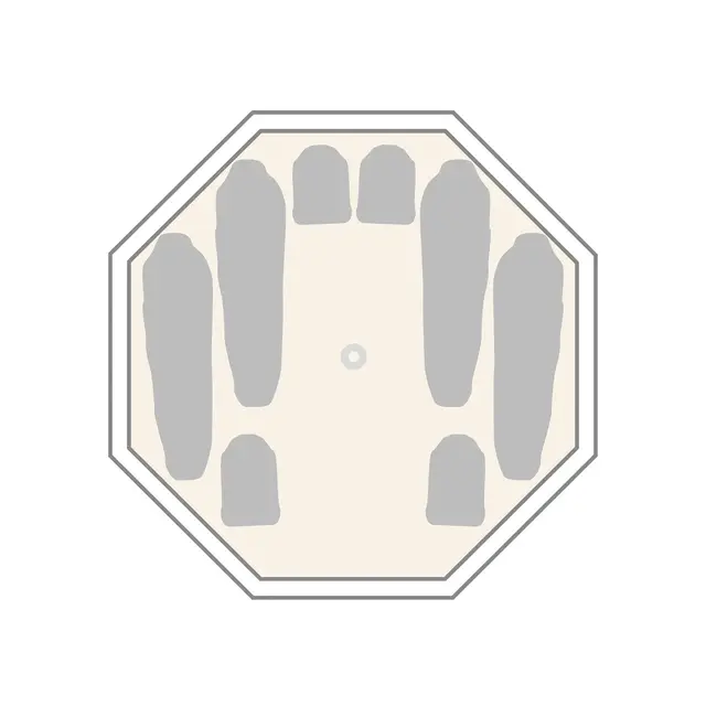 Lavvo til 7 Tentipi Onyx 7 CP 