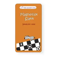 Sjakk The Purple Cow Magnetisk Sjakk