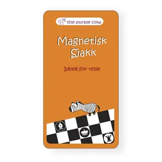Sjakk The Purple Cow Magnetisk Sjakk
