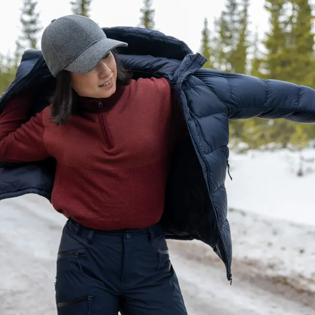 Dunjakke til dame XS Tufte Eagle Down Jacket W XS 049 