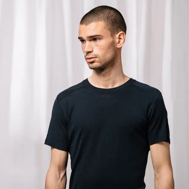 Skjorte til herre M Tufte Frost Merino Tee M M 049 