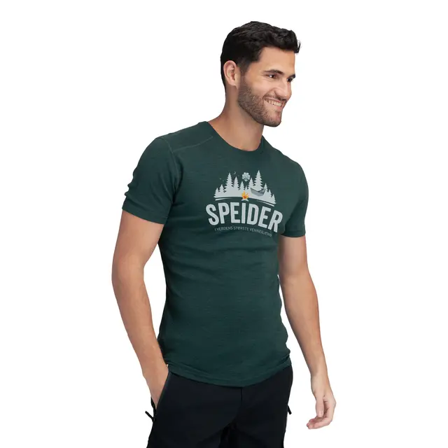 Skjorte til herre Tufte Frost Merino Tee M 200 NSF 