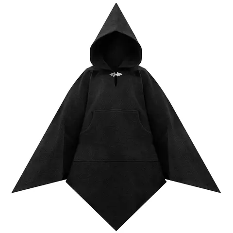 Leirbålskappe SS Leirbålskappe Merino Black