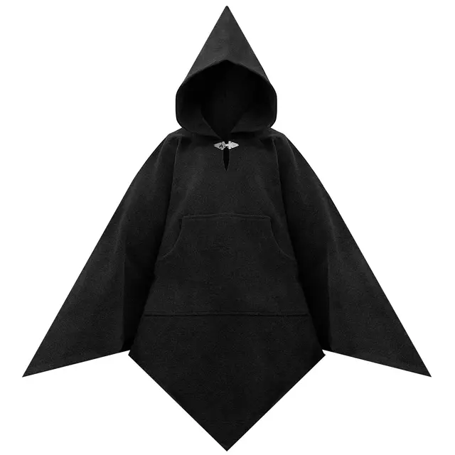 Leirbålskappe SS Leirbålskappe Merino Black 