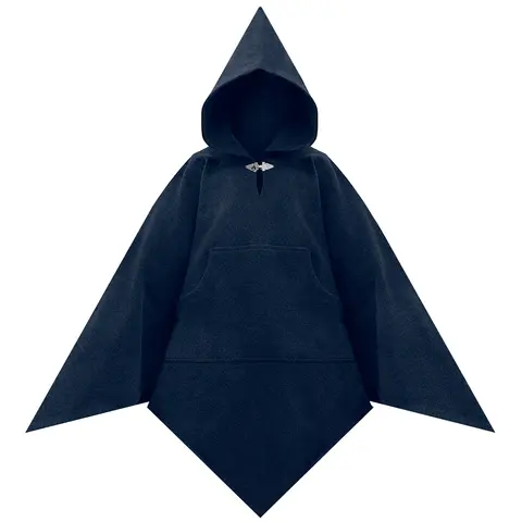 Leirbålskappe SS Leirbålskappe Merino Navy