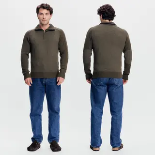 Genser til herre Tufte Robin Low Half Zip M 303