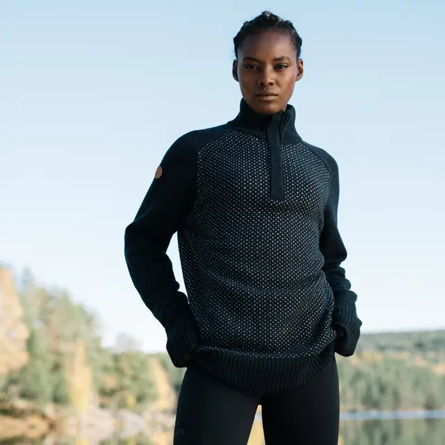 Genser til dame Tufte Robin Low Half Zip W 117 