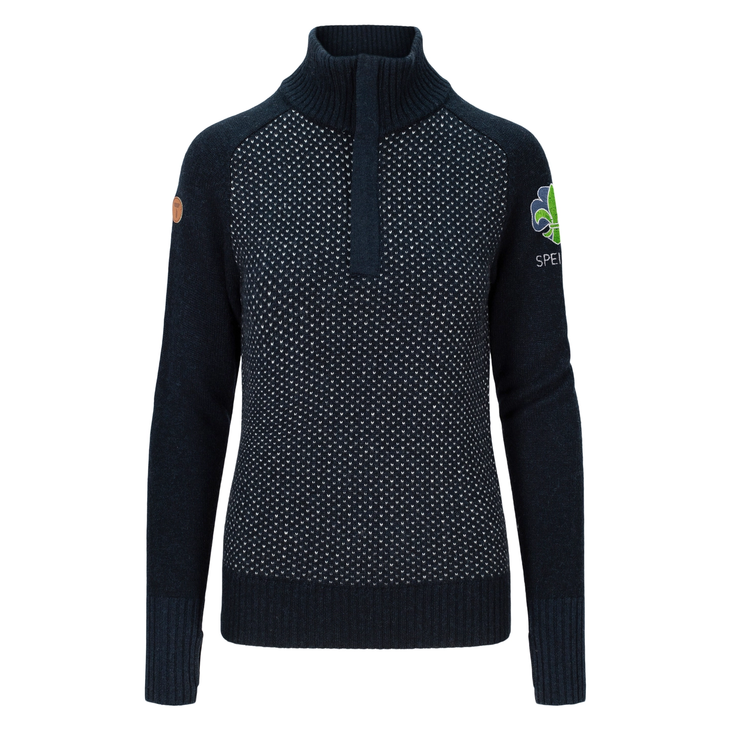 Speidergenser til dame M Tufte Robin Low Half Zip W M 117 NSF